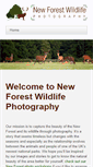 Mobile Screenshot of newforestwildlife.com